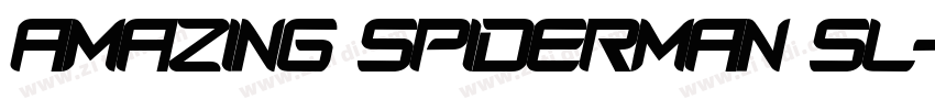 Amazing SpiderMan sl字体转换
